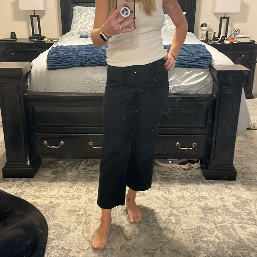 Bootcut ankle pants